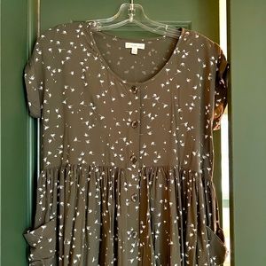 Tucker and Tate girls button front dress